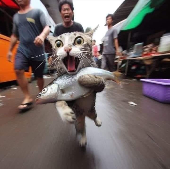 Running Kitty